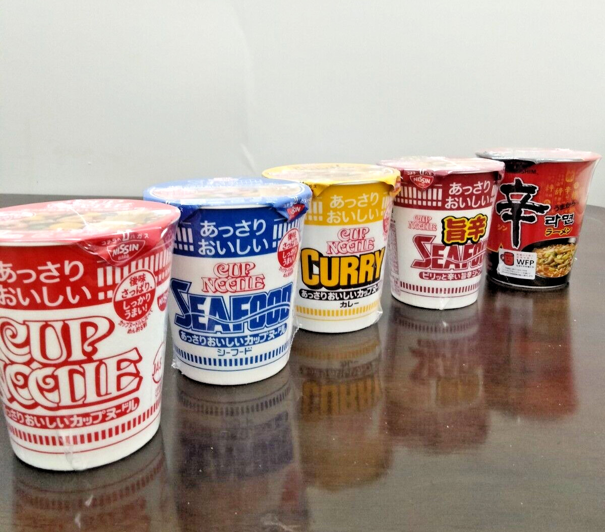 Juego de ramen instantáneo japonés, fideos, 10 piezas (5 tipos x 2 piezas cad...
