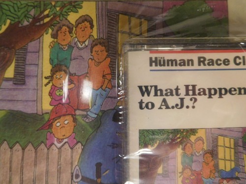 2 Vintage Human Race Club Book/Cassette ~ Letter Blue Stationary & What Hap. AJ - Picture 7 of 9