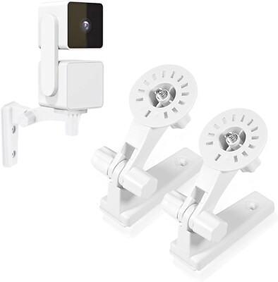 2-Pack Wall Mount, Specially Designed for Wyze Cam Pan V3, 180° Tilt