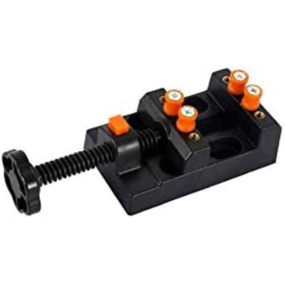 Sourcemall Mini morsa da banco con morsetto da tavolo, trapano a colonna, utensi