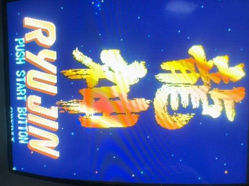 Taito 1993 Ryu Jin 龍神 Arcade JAMMA PCB Video Game Board Shmup Rare