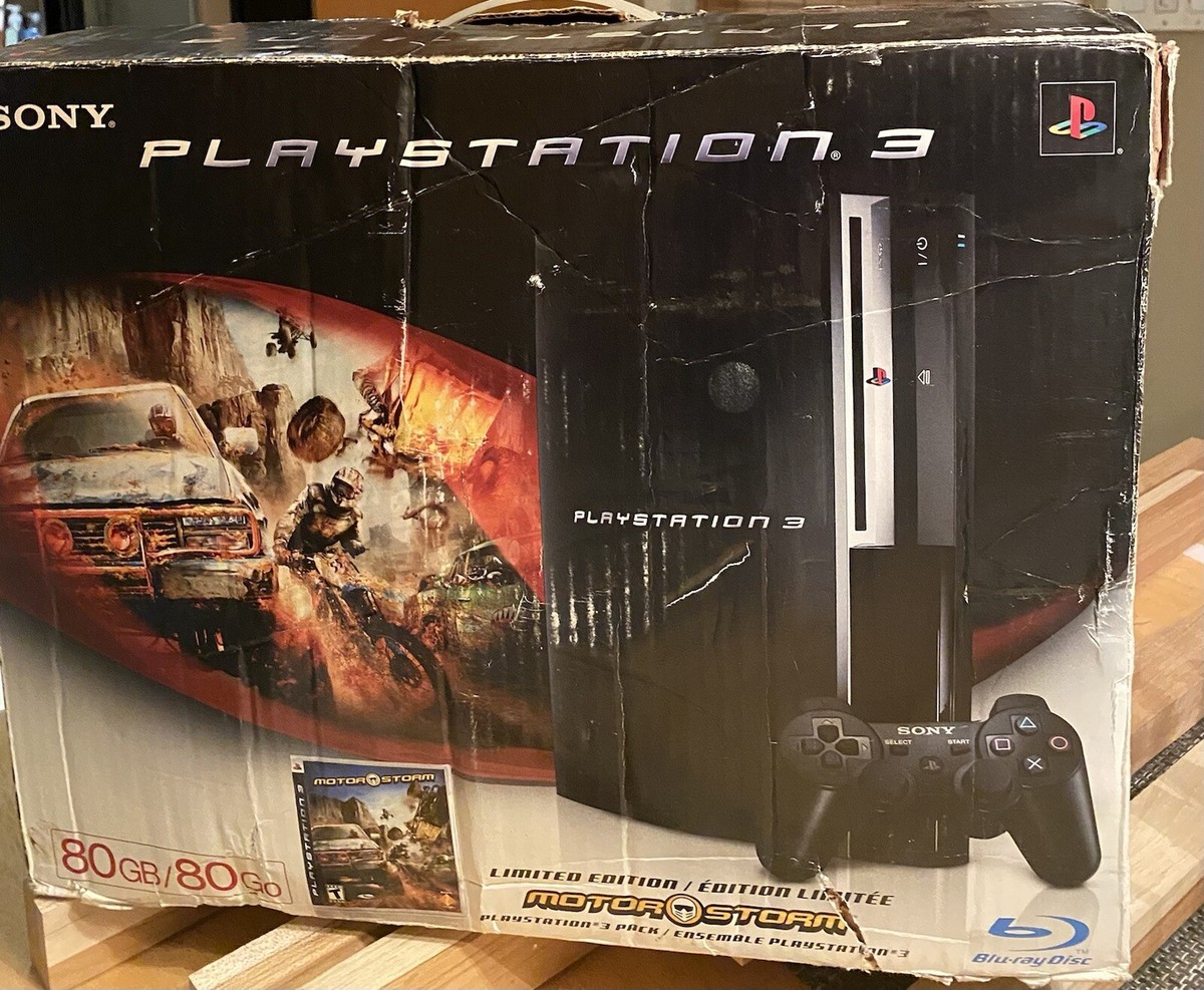 Sony PlayStation 3 Fat, 80 GB, nero, 96 €