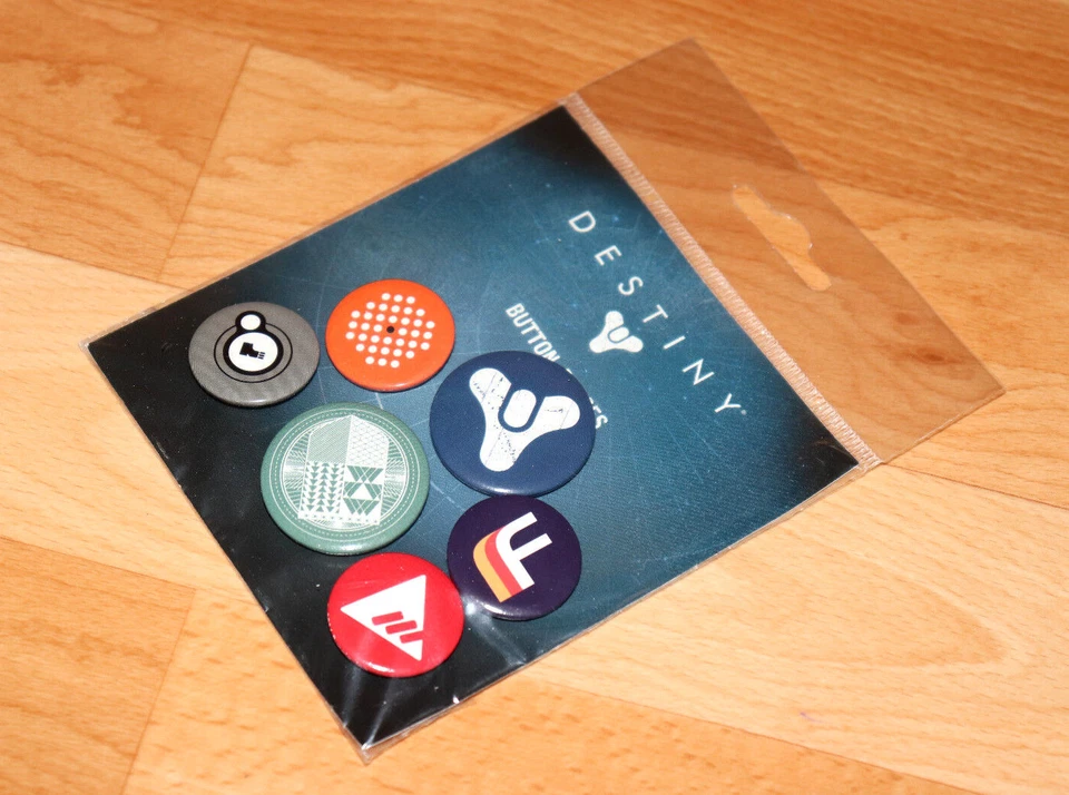 Destiny video game Rare Rare Button Badges Set PS3 PS4 Xbox One 360 - Image 4 of 4