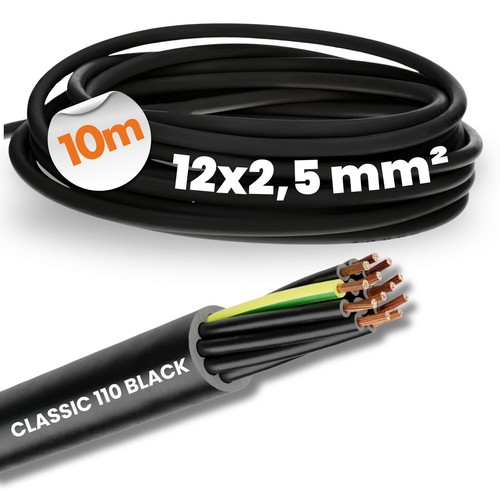 Lapp Ölflex Classic 110 Steuerleitung – 12x0,75 Mm², 10 M, Schwarz, UV-beständig & Flammwidrig
