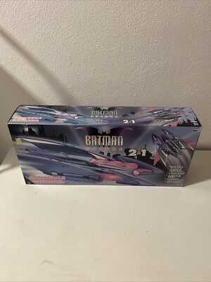 BATMAN OF THE FUTURE 2 In 1 BATMOBILE HASBRO Vintage 1999 *NEW OLD STOCK*