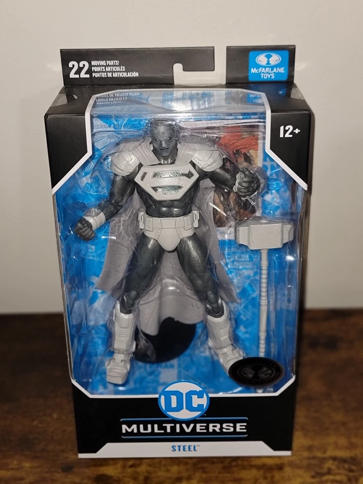McFarlane Toys DC Multiverse Steel, ZOD Platinum Edition Chase Foto 2 de 4