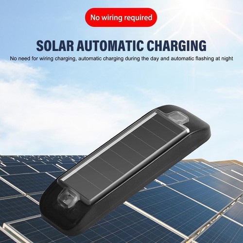 Car Alarm Warning Solar Flash LED Light Fake Security UK Anti-theft . Signa N1C5 - Picture 3 of 25