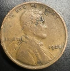 1925-P Lincoln Wheat Cent Obv Lamination Error A-907