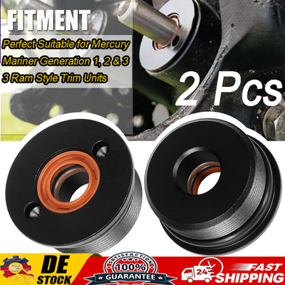 2PCS Tilt Trim End Cap/Gland Assy for Mercury Mariner 99638A1 8M0021648 878243A1