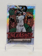 2021 DONRUSS NELSON CRUZ UNLEASHED RAPTURE PARALLEL # UNL12