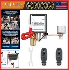 12V 250A Remote Battery Disconnect Switch Car RV Truck Anti-Theft Kill Switch