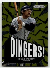 2025 Panini Prizm #24 Reggie Jackson Dingers!