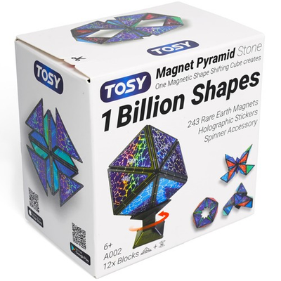 #ad #ad TOSY Magnet Pyramid Stone 1 Cube Transforms into 1 Billion Shapes 14 pcs $34.16