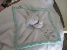 Baby Essentials Lamb Lovey Security Blanket White Mint Green You Are So Loved 12