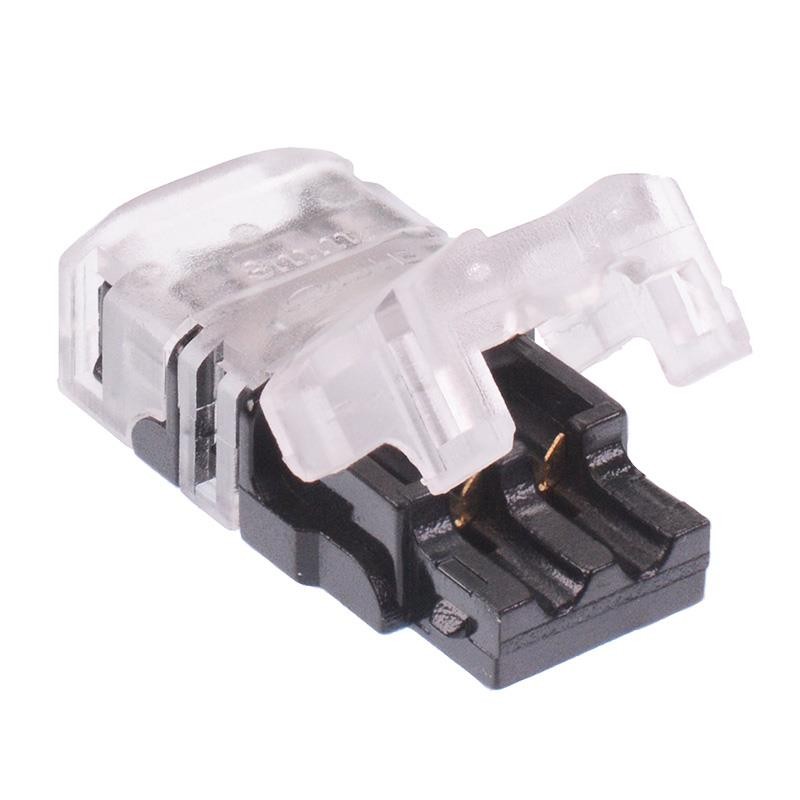 10 x Single Colour 8mm LED Strip to Wire Connector