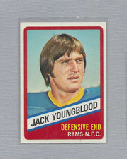 1976 Topps Wonder Bread #14 JACK YOUNGBLOOD NM/MT Rams HOF LEGEND FREE Shipping