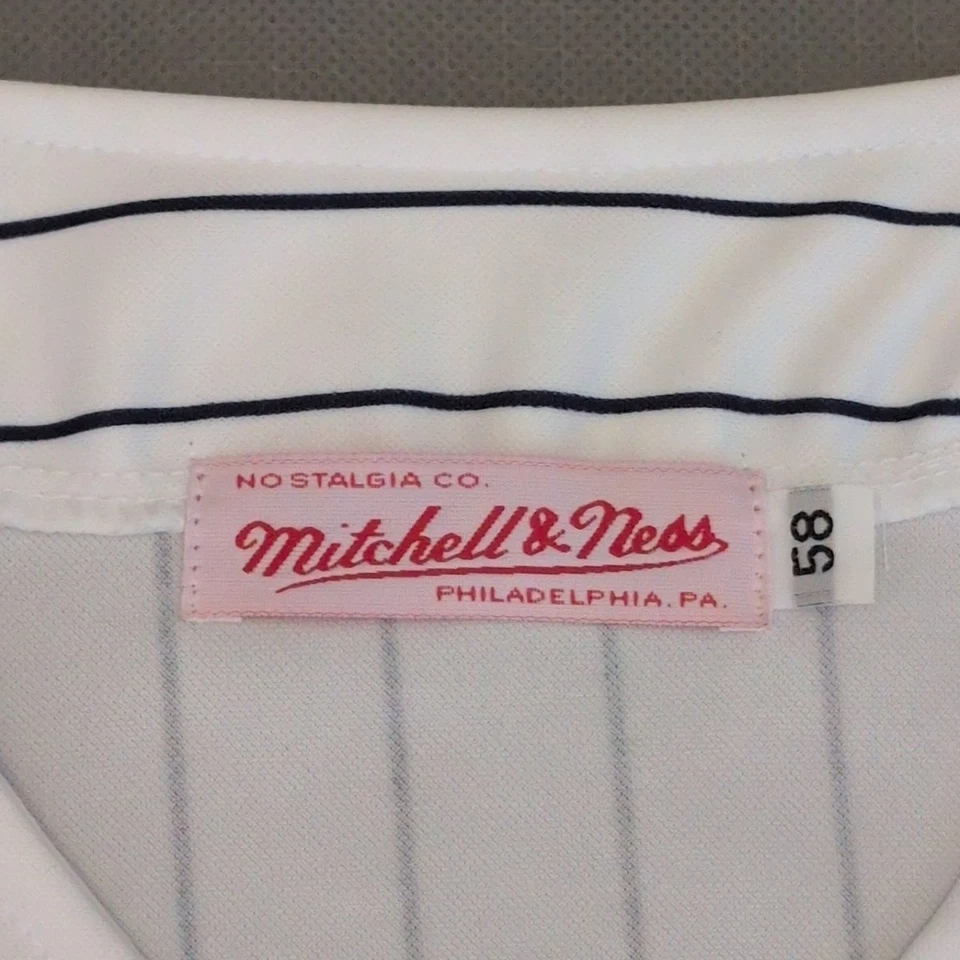 Camiseta Coleção Cooperstown NY Yankees Babe Ruth #3 Tamanho 58 Mitchell & Ness - Imagem 4 de 4