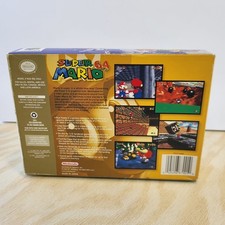Super Mario 64 (Nintendo 64, N64) Box+Manual SUPER CLEAN CONDITION