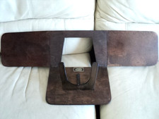 Rare Vintage Haxyes Folding Wooden Music Stand Book Rest Sheet Music Desk
