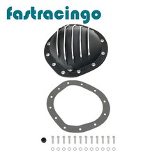 For Gm Chevy C10 8.75 Truck Black Aluminum Rear End Differential Cover 12-bolt