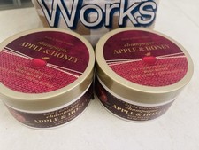 All New 2-Pack Bath  Body Works CHAMPAGNE APPLE  HONEY Body Butter 6.5 oz
