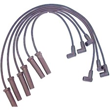 671-6019 Denso Set of 6 Spark Plug Wires for Chevy Olds Cutlass Pontiac Grand Am