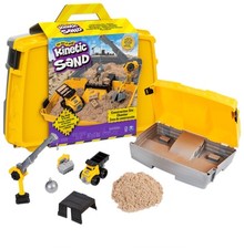 Kinetic Sand 6055877 Construction Site Folding Sand Box