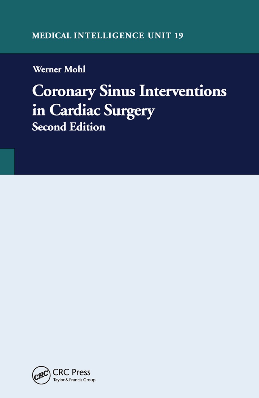 Coronary Sinus Intervention in Cardiac Surgery - 2nd Edition