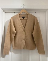 New Women’s New Look Brown Cardigan size M 10-12 Knitted Cardi