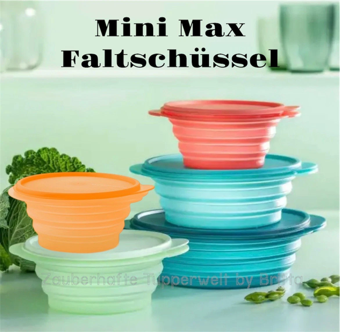 TUPPERWARE Imbuto da forno piccolo blu/viola Kitchen Aid