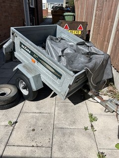 Daxara 107 Trailer camping two new tyres collection bristol