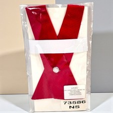 Waffle House Red Cross Tie Womens Uniform Valentines Accent NWT Discontinued