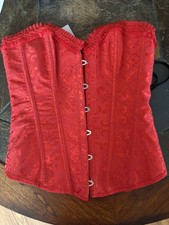 Size Small to Medium Red Corset with Beautiful Design
