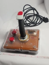 Gravis Transparent Nintendo NES Joystick Flight Stick Controller *SEE ADDNL NOTE