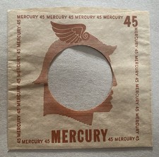 MERCURY 1950s TYPE 2 USA REPRODUCTION RECORD SLEEVE PACK OF 10