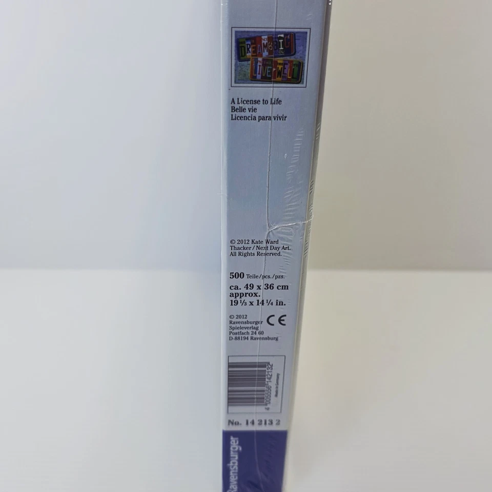 Ravensburger “A License To Life”  500 piece puzzle - Complete Rare Hard to Find - Image 4 of 4