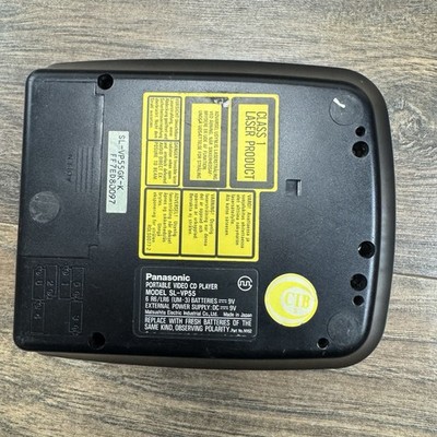 Panasonic CD Player VCD Portable Video SL-VP55 Karaoke Discman | eBay