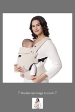 Momcozy Baby Carrier Ergonomic Cozy and Lightweight for 7-44 lbs, Khaki