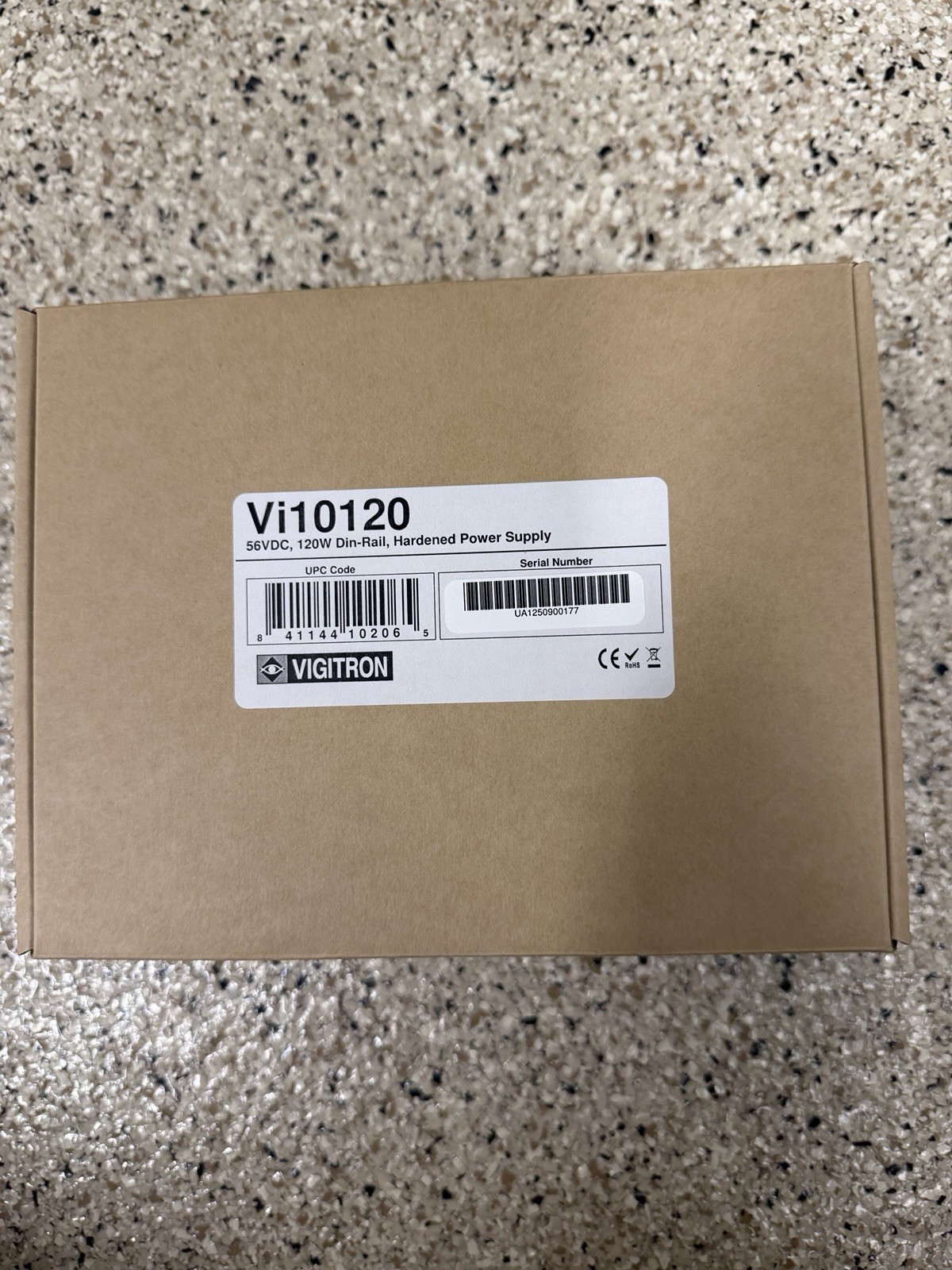 Vigitron 56vdc 120w Din Rail Hardened Power Supply