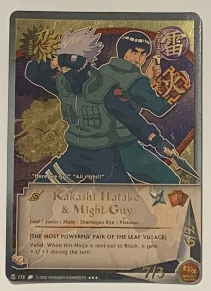 Naruto CCG Individual Trading Card Games Super Rare in English for