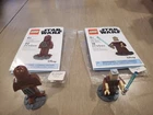 LEGO Star Wars: Chewbacca- Obi wan LEGOLAND Parks Promotional Figures b22
