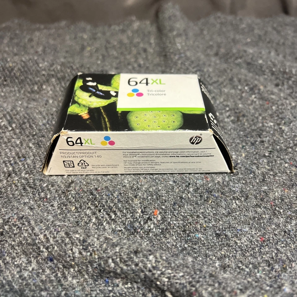HP 64XL Tri-Color Ink Cartridge OEM - Image 3 of 3