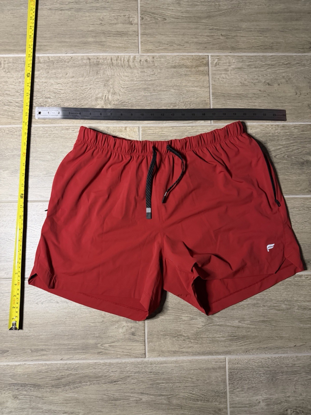 Fabletics Molly Berry Drawstring Shorts Size XL M… - image 7