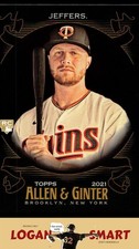Ryan Jeffers 2021 Topps Allen & Ginter X #242 RC Minnesota Twins