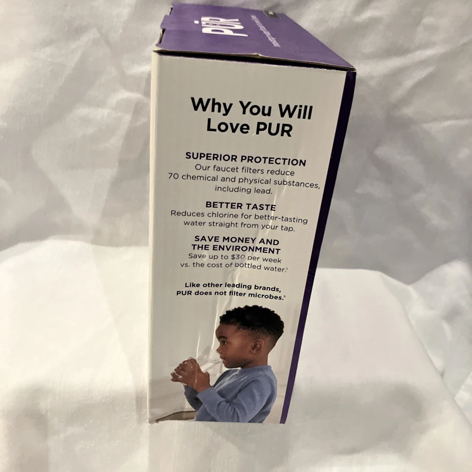 PUR FM3333B Black Faucet Filtration System Mount with Filter (New in Box/Unused) - Image 3 of 4