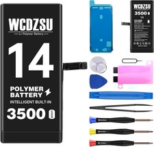 Replacement Battery for iPhone 14 3500mAh High Capacity New 0 Cycle Lithium