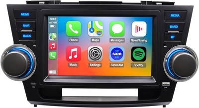 Toyota Highlander 2008-2013 QLED Android Car Stereo Wireless CarPlay GPS 4G