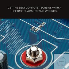 502pcs Computer Screw Assortment Kit Standoffs Screws for HDD Hard Drive, Fan