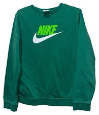 Nike Crew Neck Sweatshirt Size Youth XL Green Long Sleeve