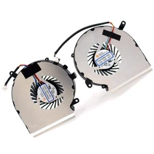 4-pin 4-Wire CPU Cooling Fan w/GPU Fan Cooler Set PAAD06015SL for MSi GL72 GP...